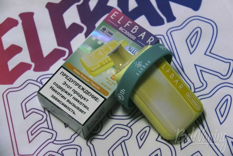Одноразка Elfbar BC30000 Kiwi Pineapple Peach