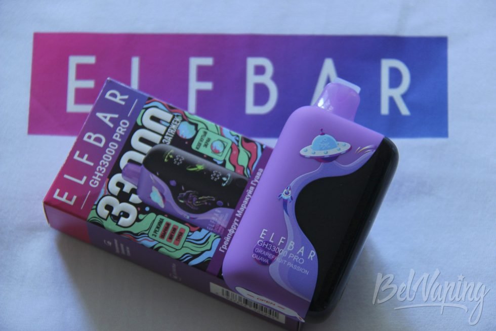 Одноразка Elfbar GH33000 Pro Grapefruit Passion Fruit Guava