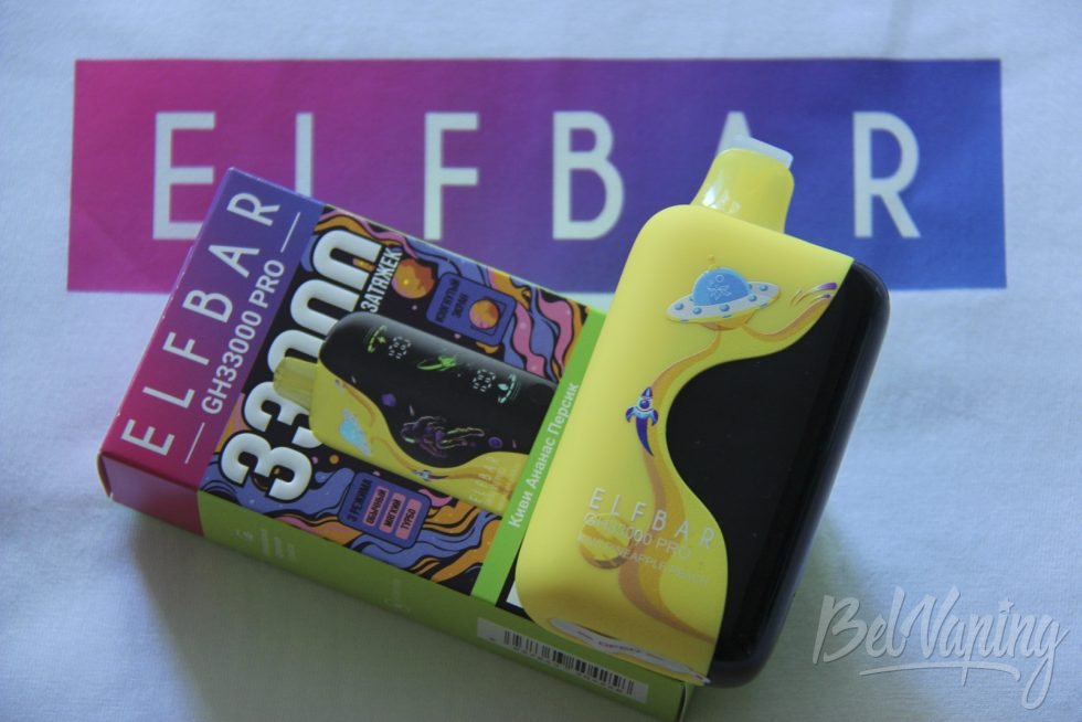 Одноразка Elfbar GH33000 Pro Kiwi Pineapple Peach
