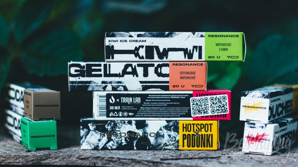 HOTSPOT x PODONKI обзор солевой жидкости RESONANCE упаковка коробки