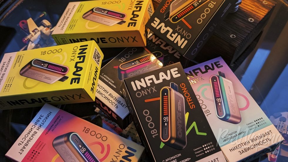 Одноразки Inflave Onyx 18000 и Inflave Onyx Strong 18000