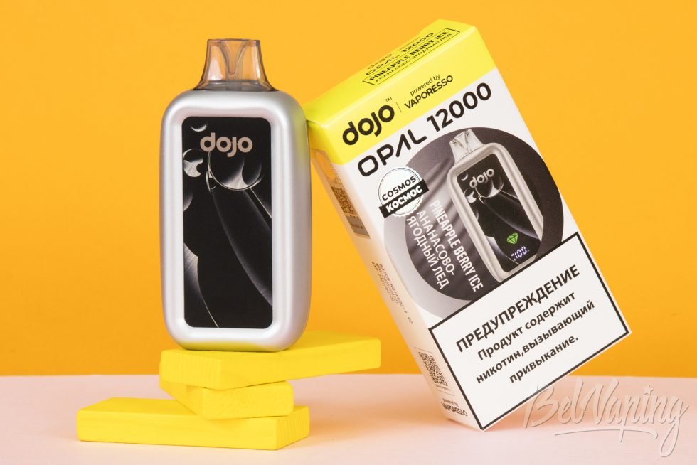 Обзор одноразок DOJO OPAL 12000 COSMOS EDITION - вкус АНАНАСОВО-ЯГОДНЫЙ ЛЁД