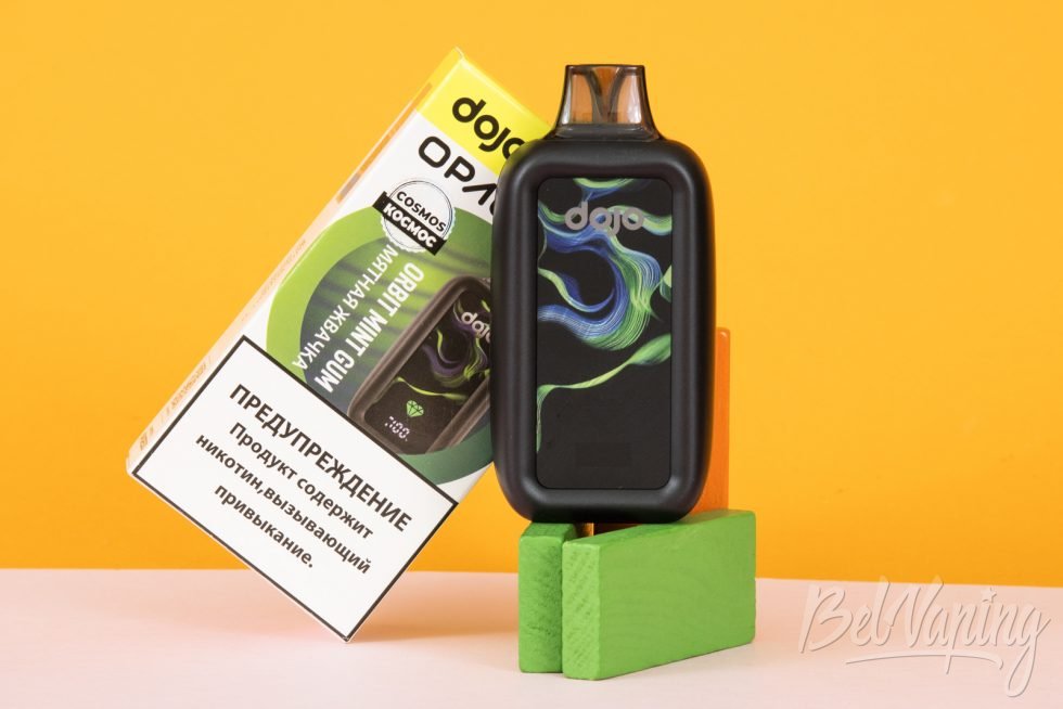 Обзор одноразок DOJO OPAL 12000 COSMOS EDITION - вкус МЯТНАЯ ЖВАЧКА