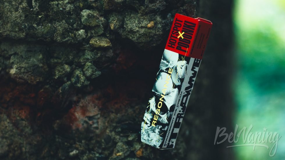 Жидкость HOTSPOT x PODONKI — RESONANCE КЛУБНИЧНОЕ МОРОЖЕНОЕ