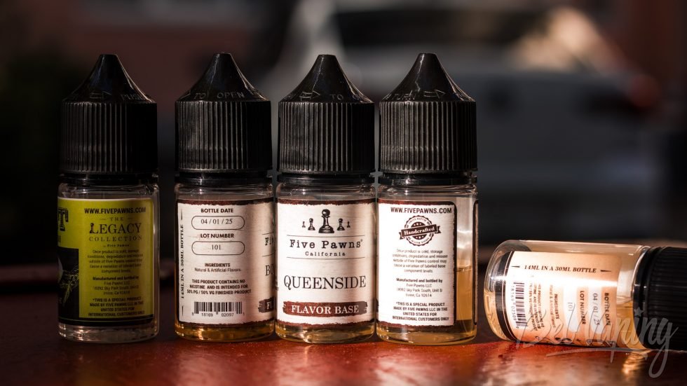 Five Pawns Flavor Base обзор конструктора упаковка флаконы