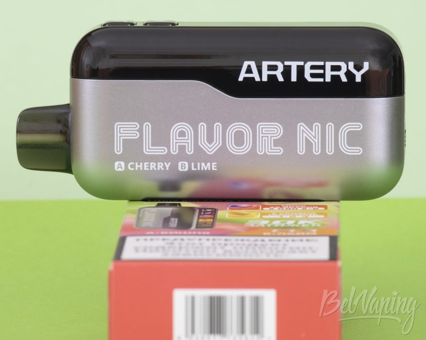 Обзор одноразок ARTERY CL6 - вкус ВИШНЯ / ЛАЙМ