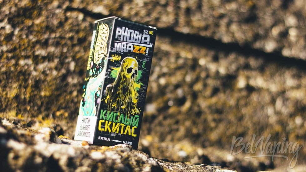 Жидкость PHOBIA x MRAZZ! Кислый скитлс