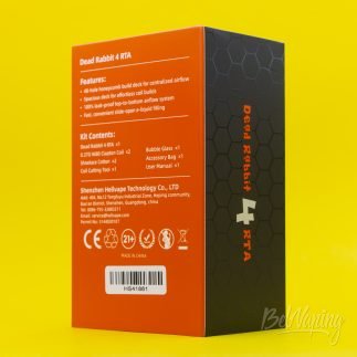 Упаковка Dead Rabbit 4 RTA сзади