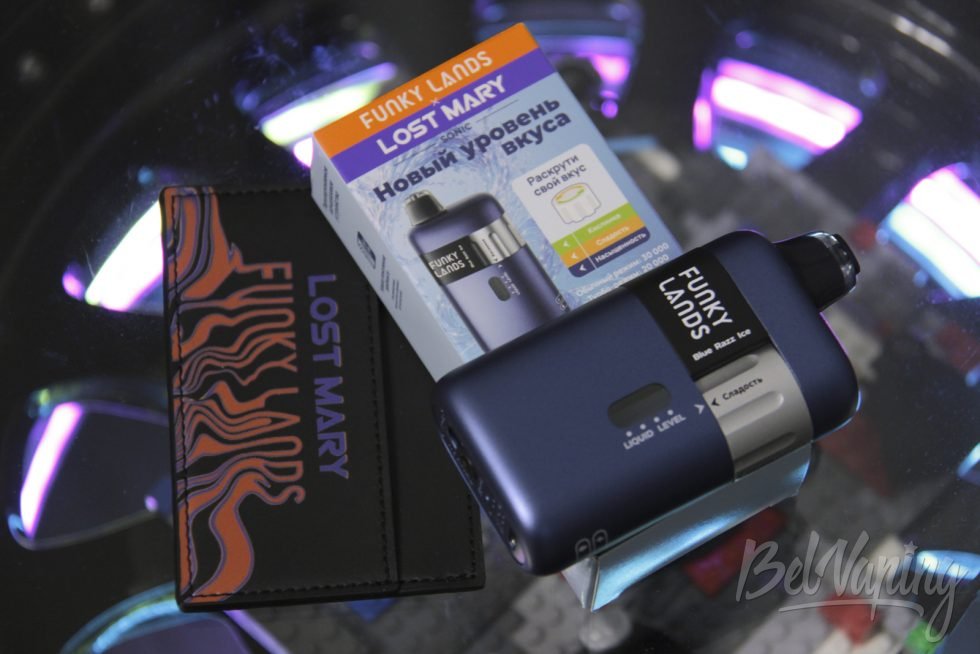 Одноразка Funky Lands X Lost Mary Sonic 30000 Blue Razz Ice