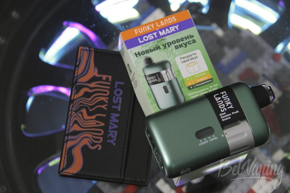 Одноразка Funky Lands X Lost Mary Sonic 30000 Kiwi Passion Fruit Guava