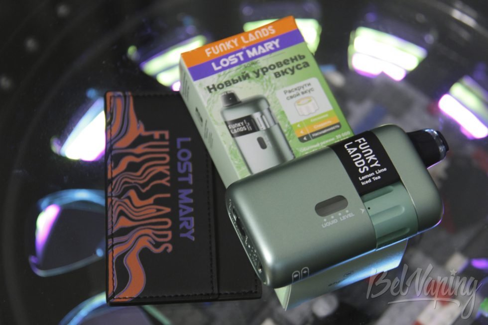 Одноразка Funky Lands X Lost Mary Sonic 30000 Lemon Lime Iced Tea