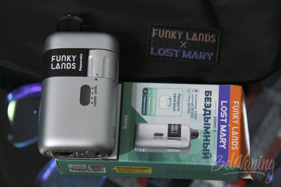 Одноразка Funky Lands X Lost Mary Sonic-X 30000 Peppermint