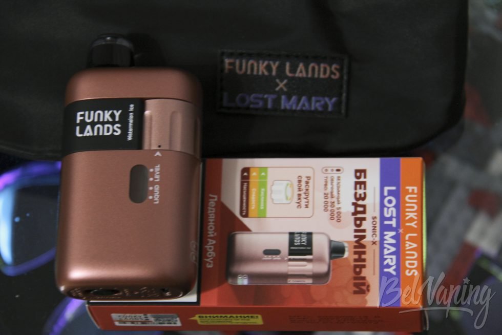 Одноразка Funky Lands X Lost Mary Sonic-X 30000 Watermelon Ice