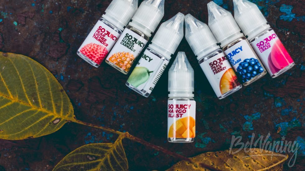 GOSMOKE.RU обзор ароматизаторов SO JUICY флаконы 2