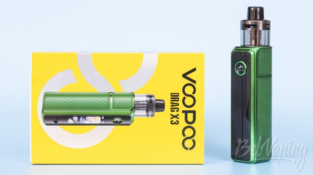Обзор набора VOOPOO DRAG X3