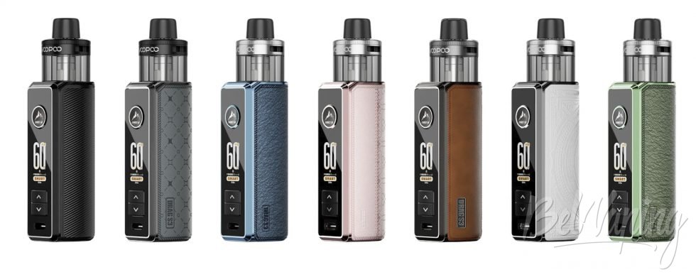 Обзор пода VOOPOO DRAG S3 - варианты расцветок