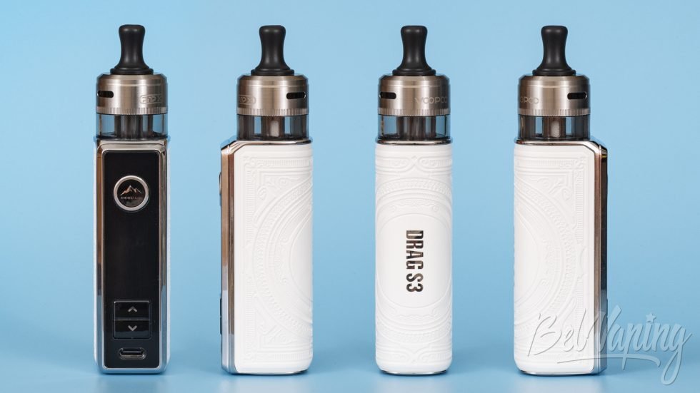 Обзор пода VOOPOO DRAG S3 - внешний вид