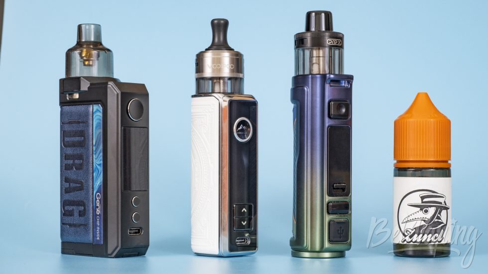 Обзор пода VOOPOO DRAG S3 - сравнение размеров
