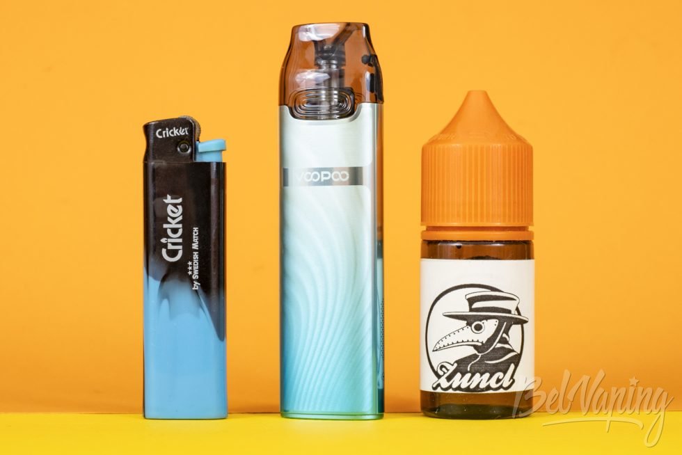 Обзор пода VOOPOO VMATE i3 - сравнение размеров