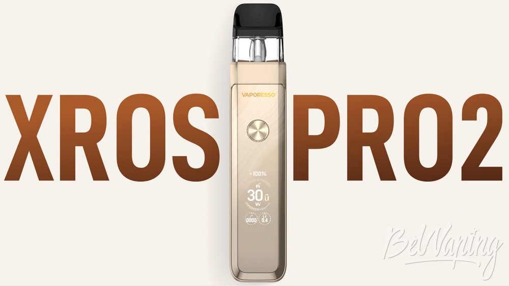 VAPORESSO XROS PRO 2: новый стандарт флагманских устройств