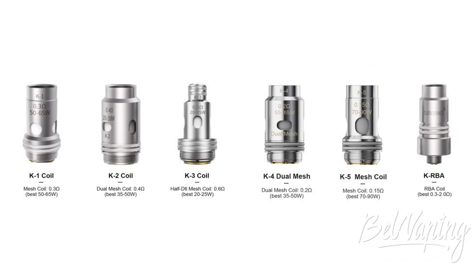 Линейка испарителей Smoant K-Series Coil