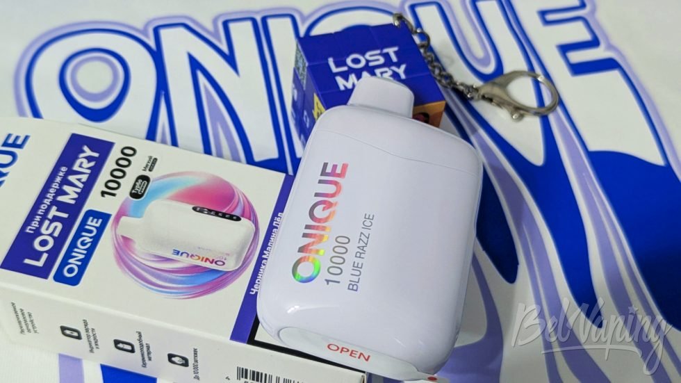 Одноразка Lost Mary ONIQUE 10000 Blue Razz Ice