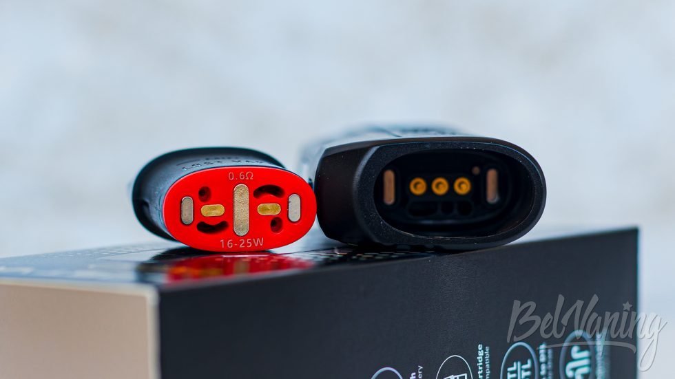 Lost Vape обзор пода Thelema Elite DM45 картридж и разъём