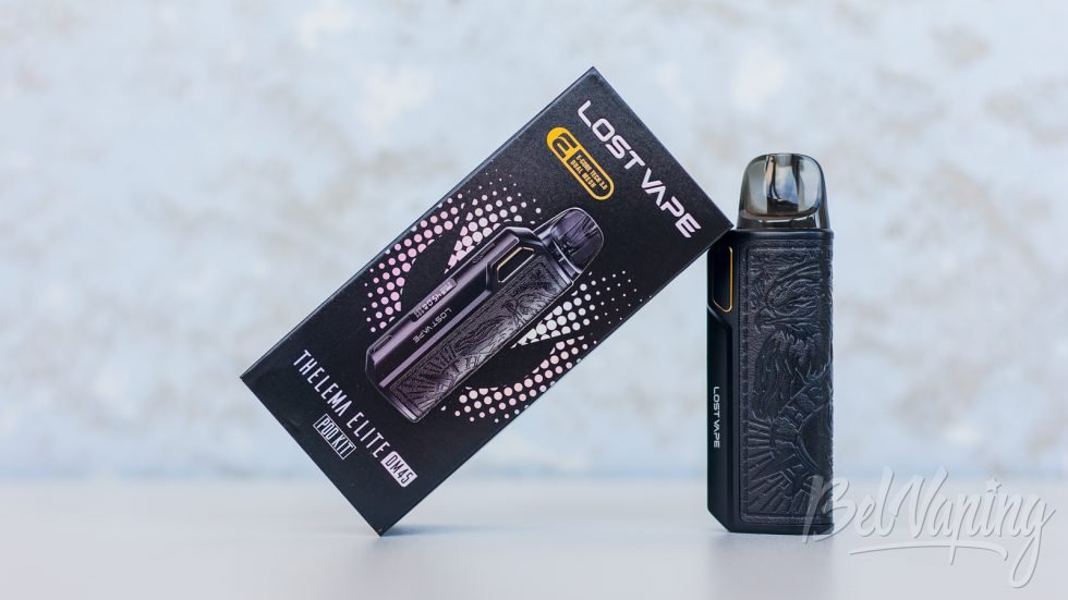 Lost Vape обзор пода Thelema Elite DM45 общая 1