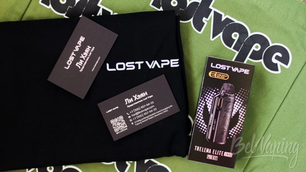 Lost Vape обзор пода Thelema Elite DM45 общая 2