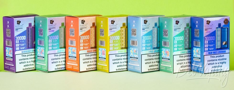 Обзор кальянных одноразок SUPBLISS SUPERSHISHA 30k