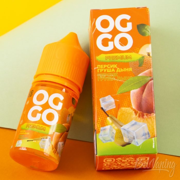 Обзор новых миксов OGGO PREMIUM - вкус ПЕРСИК ГРУГА ДЫНЯ