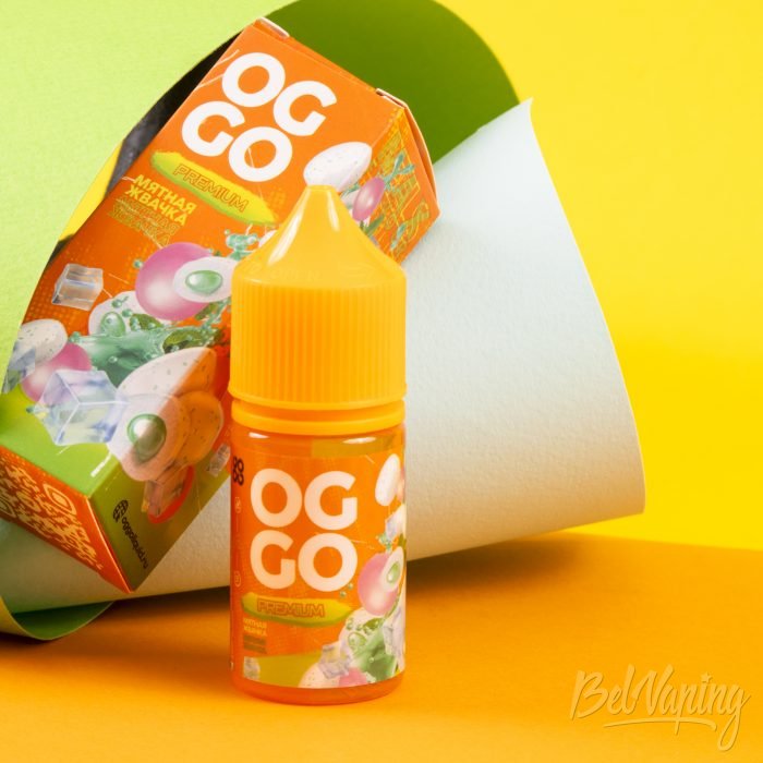 Обзор новых миксов OGGO PREMIUM - вкус МЯТНАЯ ЖВАЧКА