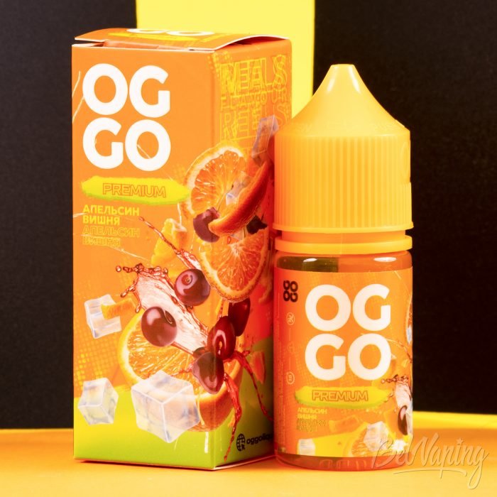 Обзор новых миксов OGGO PREMIUM - вкус АПЕЛЬСИН ВИШНЯ