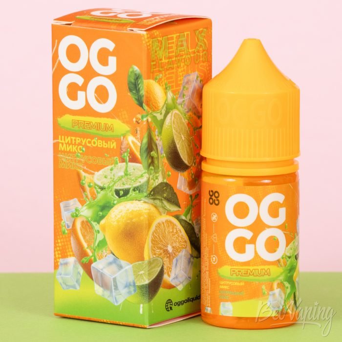 Обзор новых жидкостей OGGO PREMIUM - вкус ЦИТРУСОВЫЙ МИКС