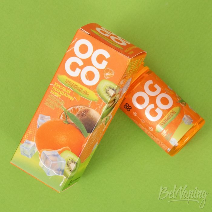 Обзор новых жидкостей OGGO PREMIUM - вкус КИСЛЫЙ МАНДАРИН КИВИ