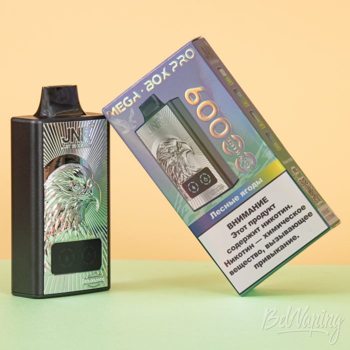 Обзор одноразок JNR MEGA BOX PRO 60k - вкус ЛЕСНЫЕ ЯГОДЫ