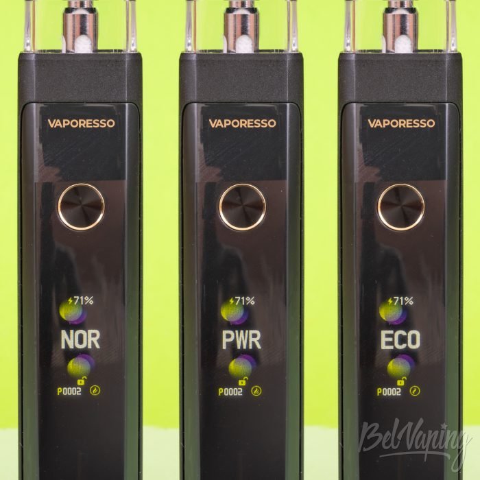 Обзор подика XROS PRO 2 от VAPORESSO - выбор режима работы