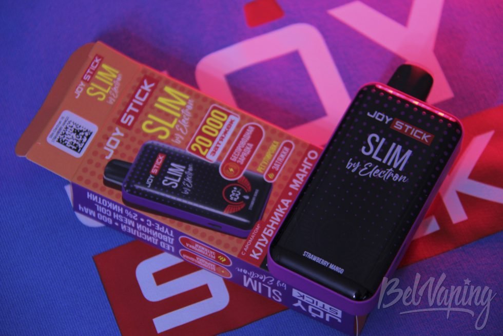 Одноразка Joystick Slim by Electron 20000 Strawberry Mango