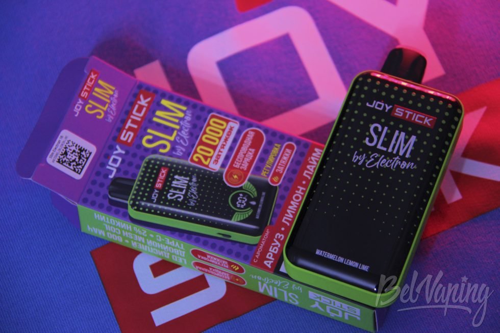 Одноразка Joystick Slim by Electron 20000 Watermelon Lemon Lime