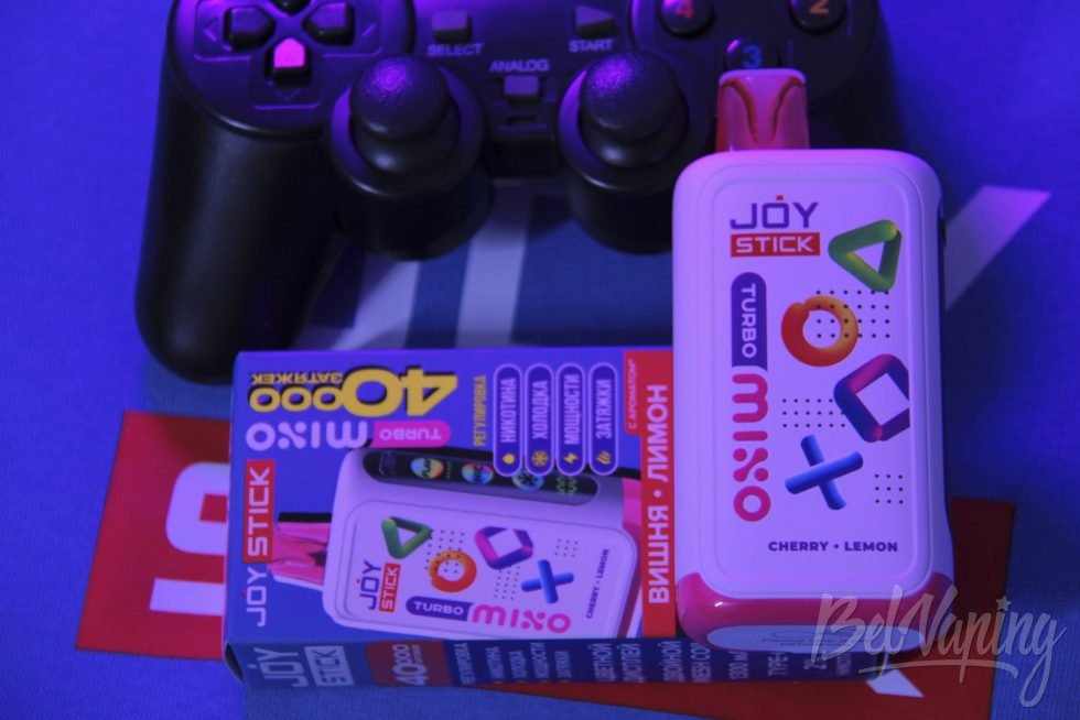 Одноразка Joystick Turbo Mixo 40000 Cherry Lemon