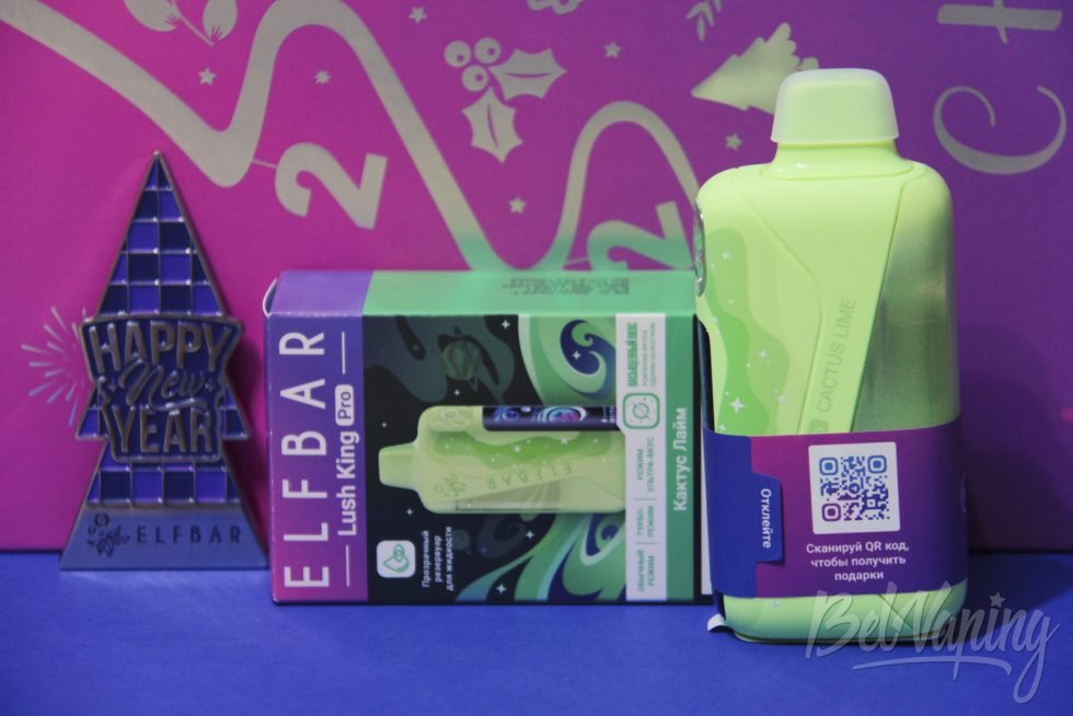 Одноразка Elfbar Lush King Pro 35000 Cactus Lime