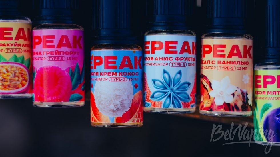 GOSMOKE.RU обзор аромамиксов EPEAK флаконы 5