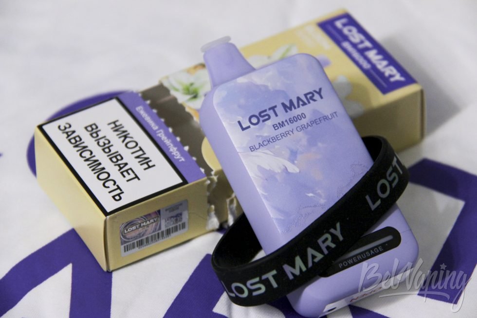 Одноразка Lost Mary BM16000 Bloom Blackberry Grapefruit