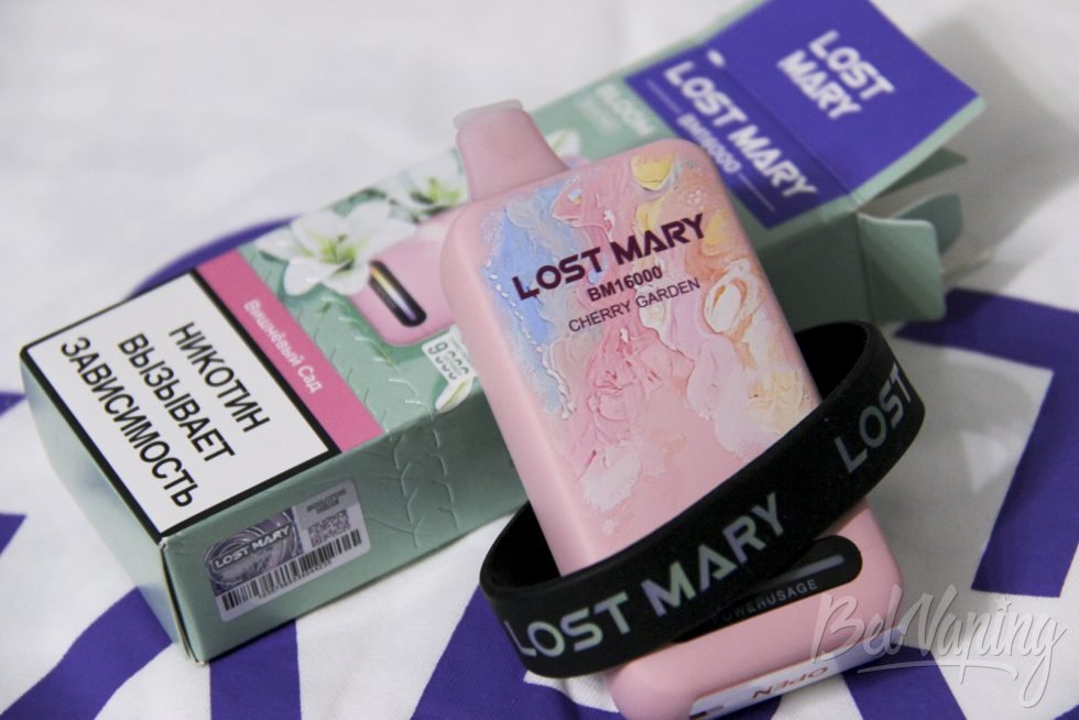 Одноразка Lost Mary BM16000 Bloom Cherry Garden