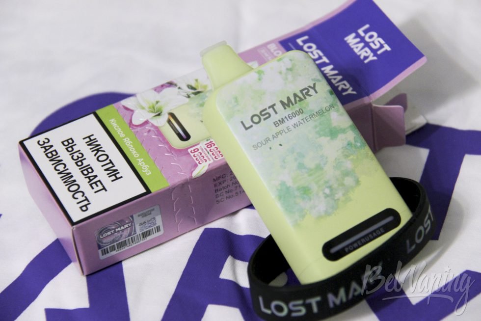 Одноразка Lost Mary BM16000 Bloom Sour Apple Watermelon