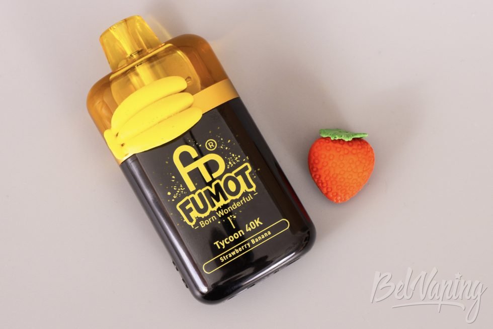 Обзор одноразок TYCOON 40K от FUMOT - вкус STRAWBERRY BANANA