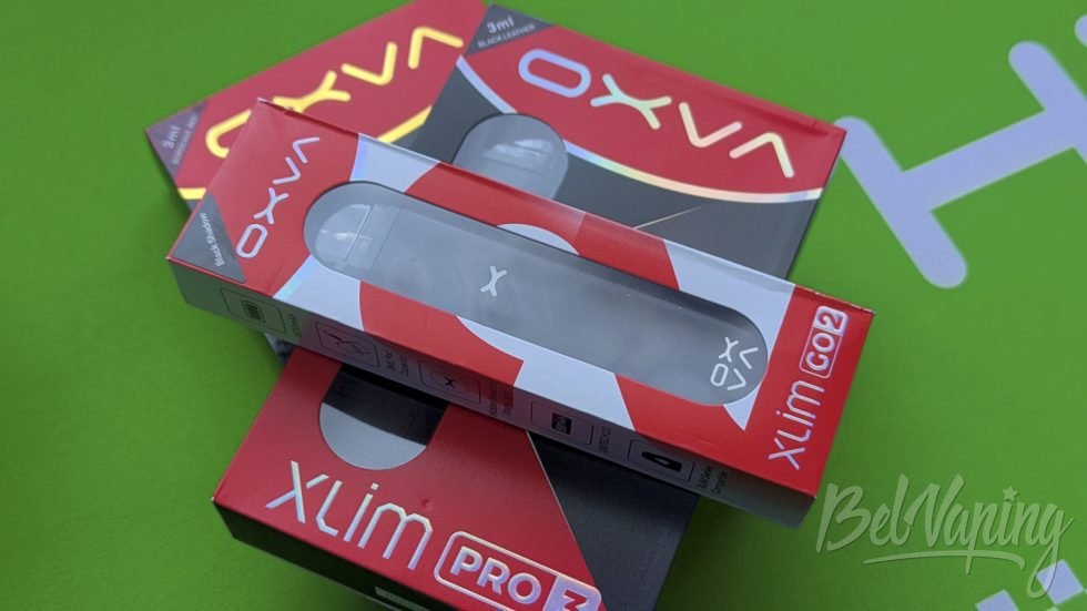 Упаковка OXVA XLIM 3, Ultra OXVA XLIM Pro 3 и OXVA XLIM Go 2