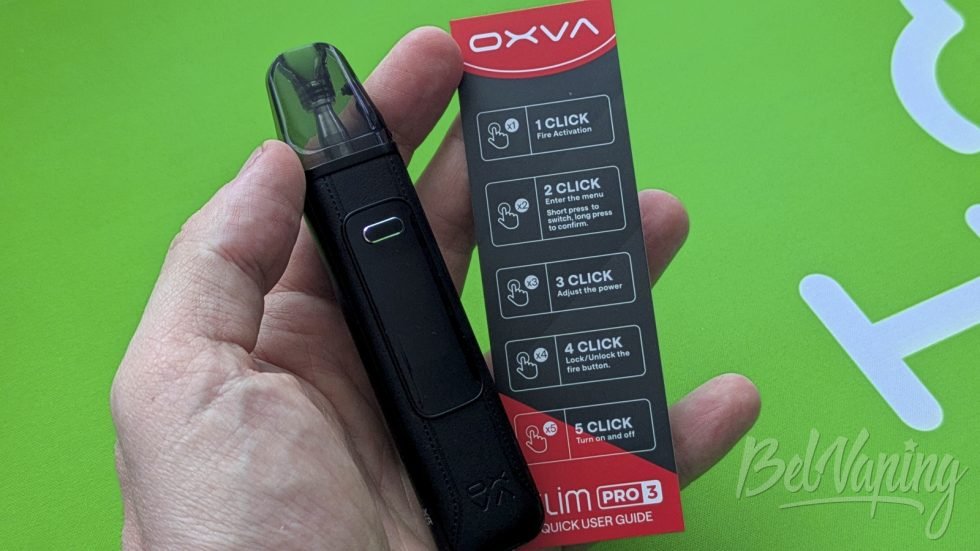 Инструкция пользователя OXVA XLIM Pro 3