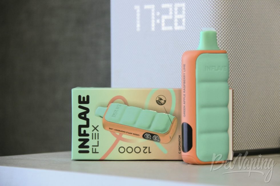 Одноразка Inflave Flex Green Apple Raspberry Lime