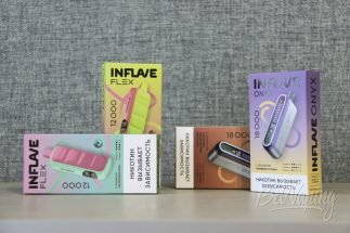 Упаковка новых одноразок Inflave Flex и Inflave Onyx